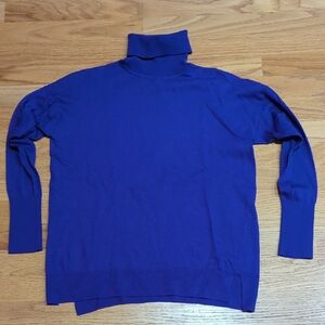 J. Crew Purple Turtleneck